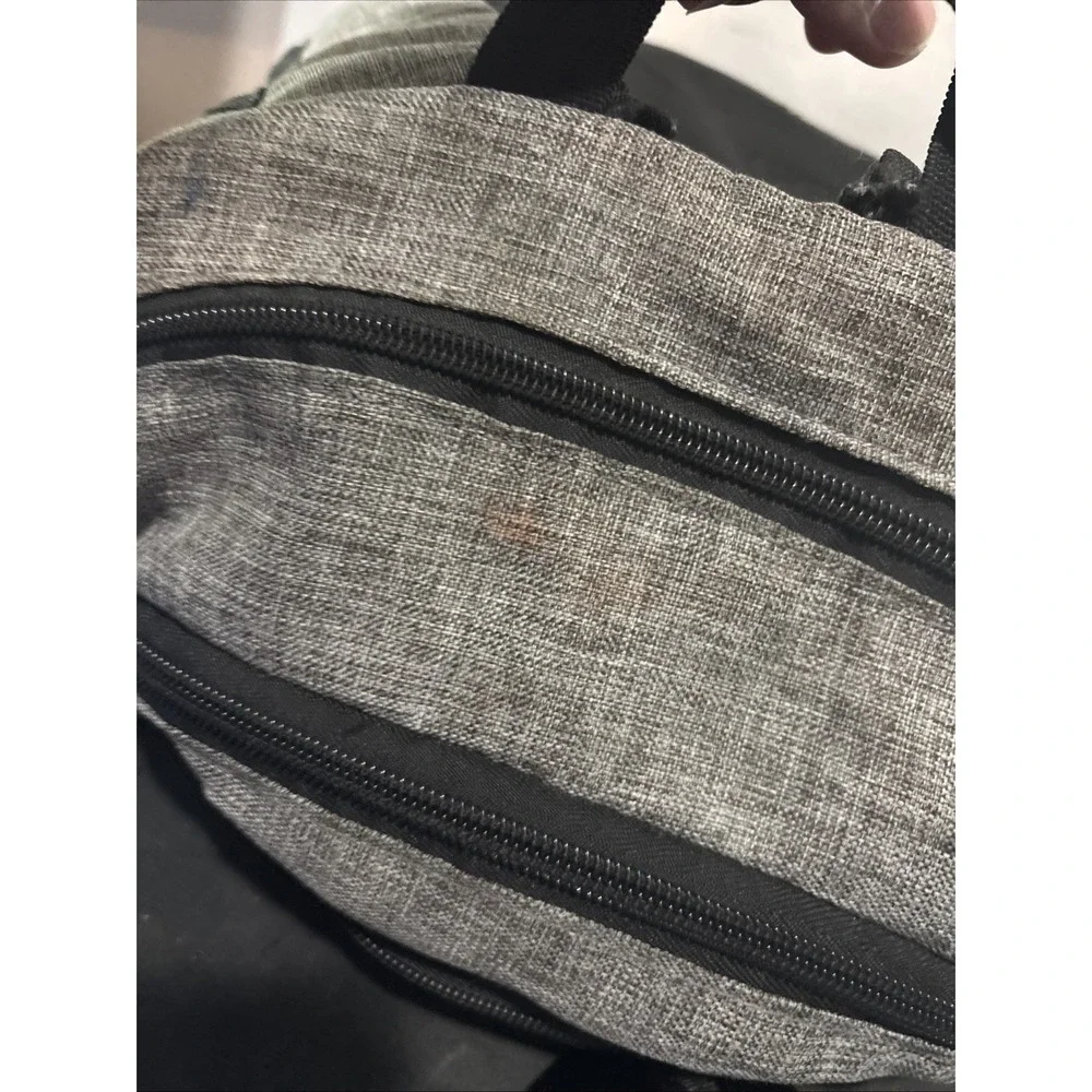 Jordan Gray Backpack 16 Inch Mens School Work Bag Jumpman Heathered